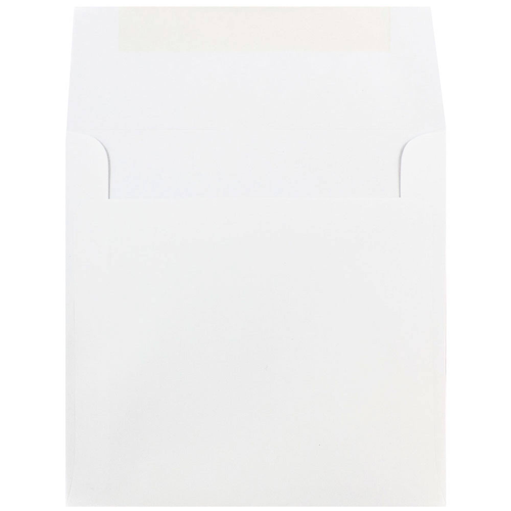 JAM Paper 8" White Square Invitation Envelopes, 25ct.